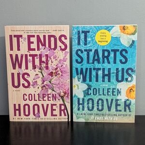 It‎ Ends With Us & It Starts With Us Colleen Hoover Book Set